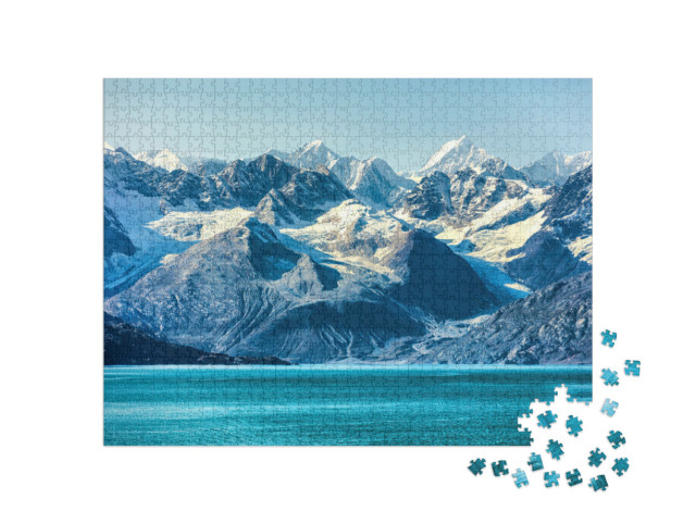 Puzzel 1000 stukjes „Nationaal park Glacier Bay in Alaska“