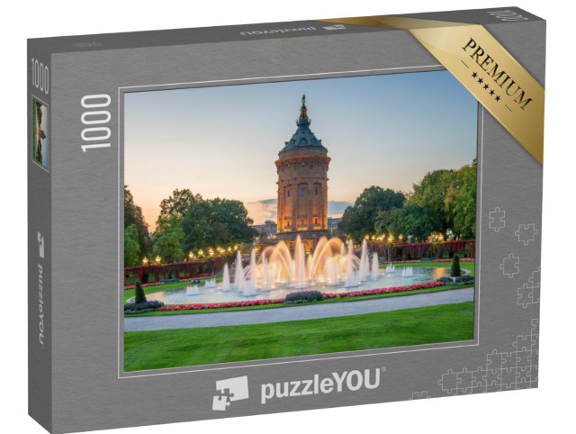 Puzzel 1000 stukjes „Mannheim, Duitsland“