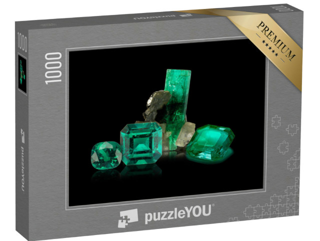 Puzzel 1000 stukjes „Colombiaanse smaragden“