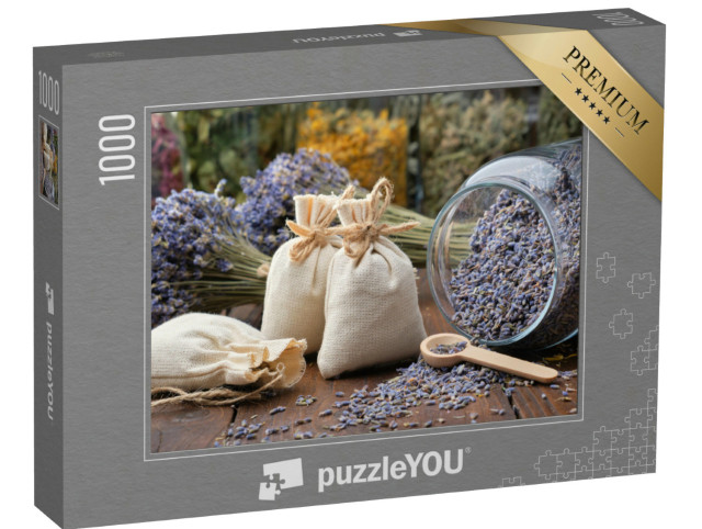 Puzzel 1000 stukjes „Gedroogde lavendel“