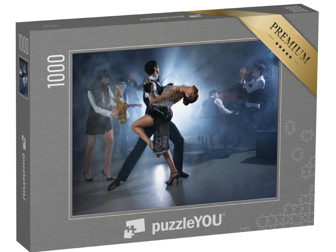 Puzzel 1000 stukjes „Vurig dansen op live muziek“