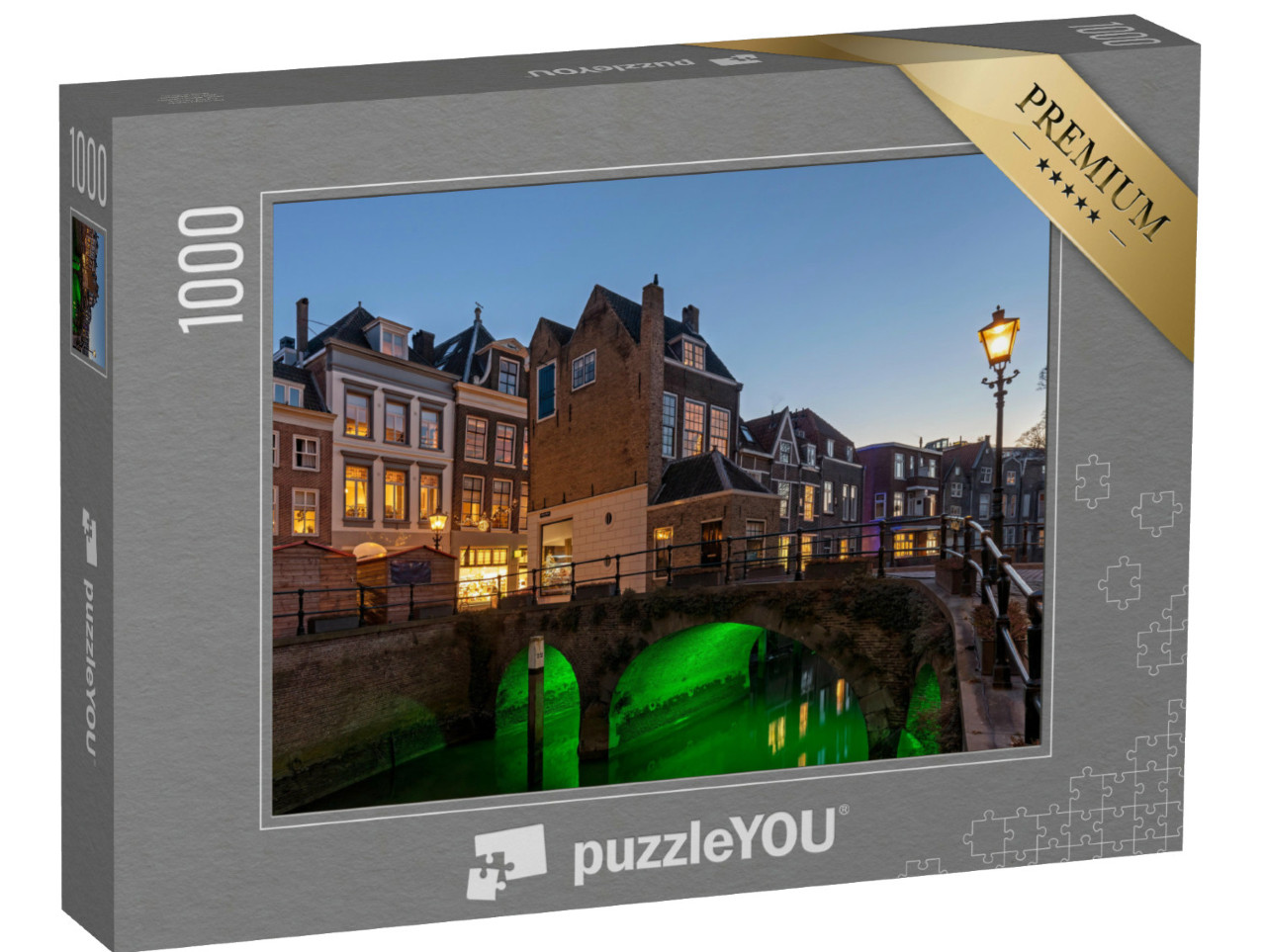 Puzzel 1000 stukjes „Oudste stad van Nederland: Dordrecht“