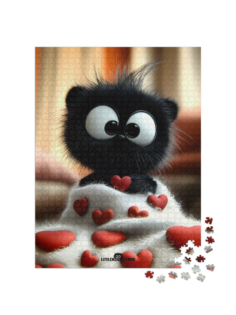 Puzzel 1000 stukjes „LITTLEMONSTERTIME: Coco“