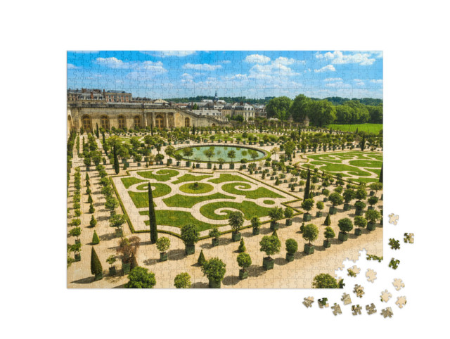 Puzzel 1000 stukjes „De tuinen van Versailles, Frankrijk“