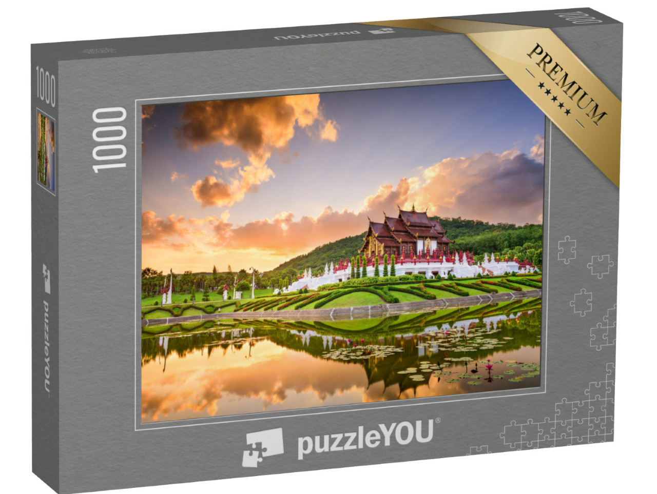 Puzzel 1000 stukjes „Royal Flora Ratchaphruek Park,Chiang Mai, Thailand“