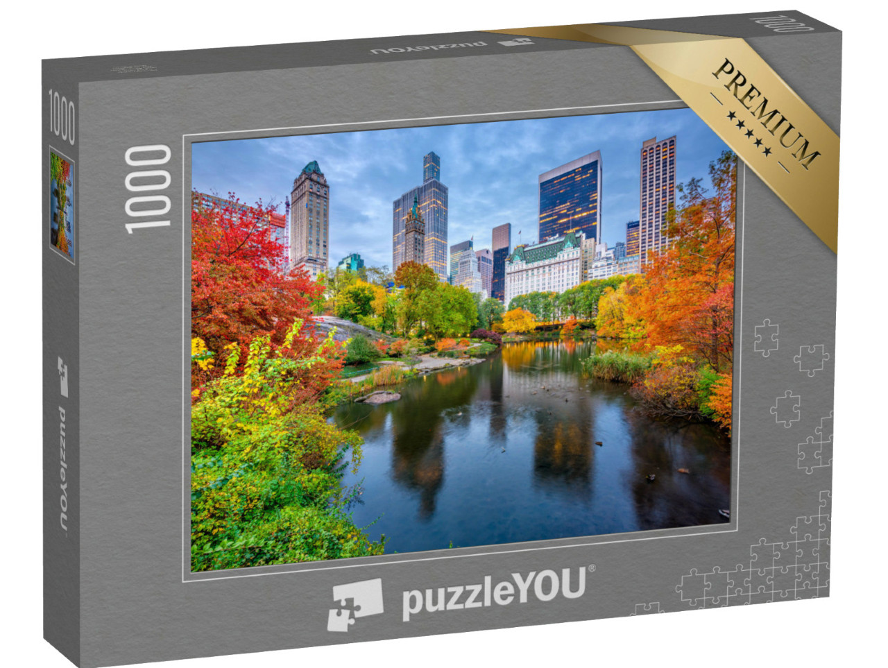 Puzzel 1000 stukjes „Central Park in de herfst, New York City“