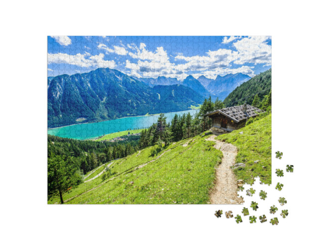 Puzzel 1000 stukjes „Achensee in Oostenrijk“