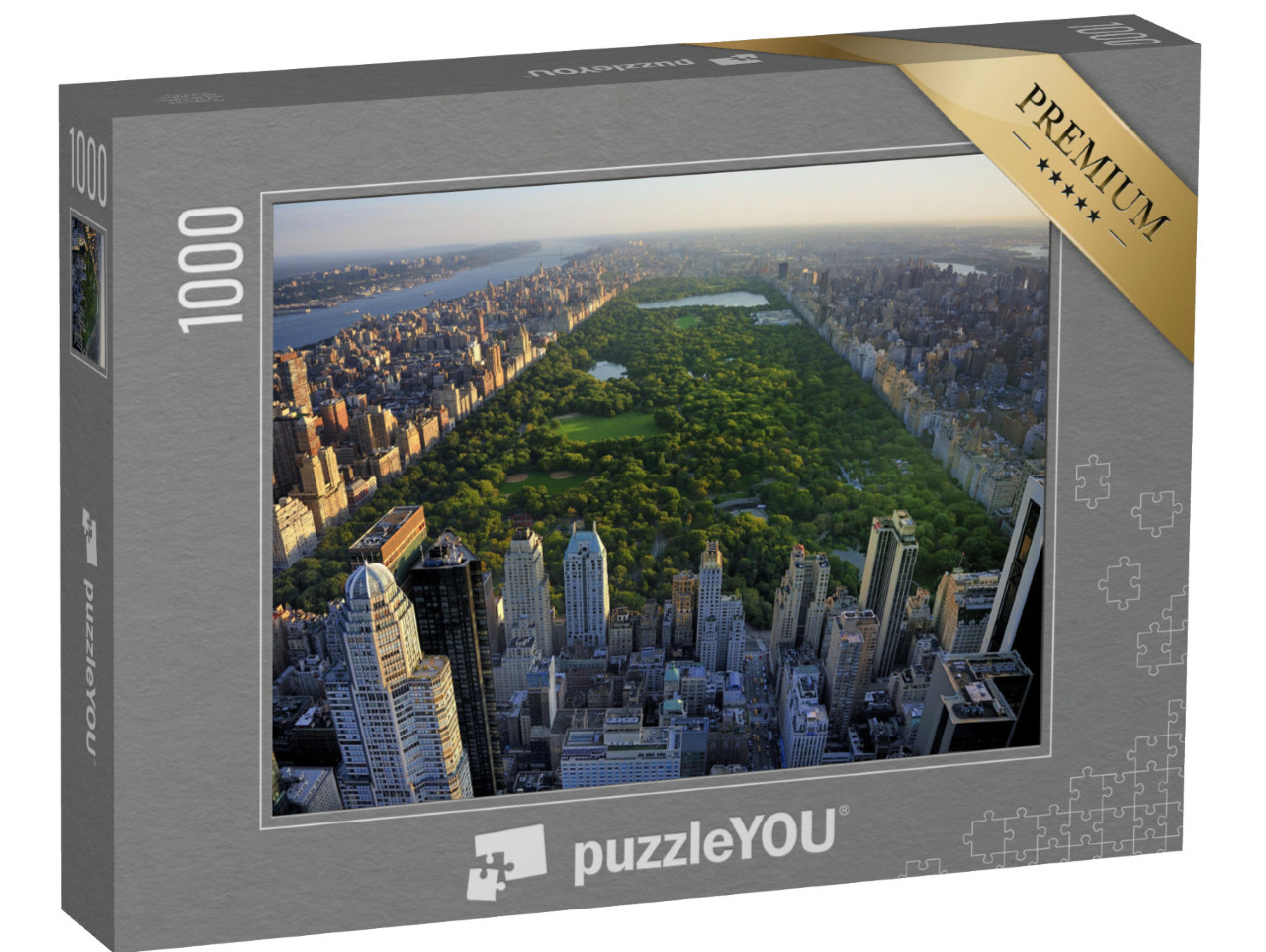 Puzzel 1000 stukjes „Central Park en wolkenkrabbers van Manhattan, New York“