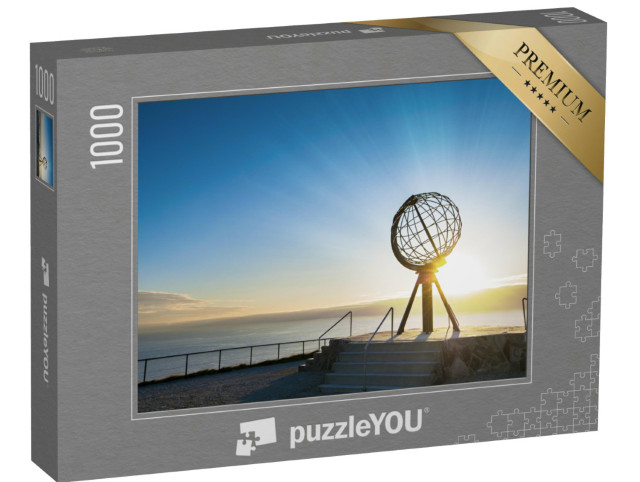 Puzzel 1000 stukjes „Middernachtzon op de Noordkaap, Noorwegen“