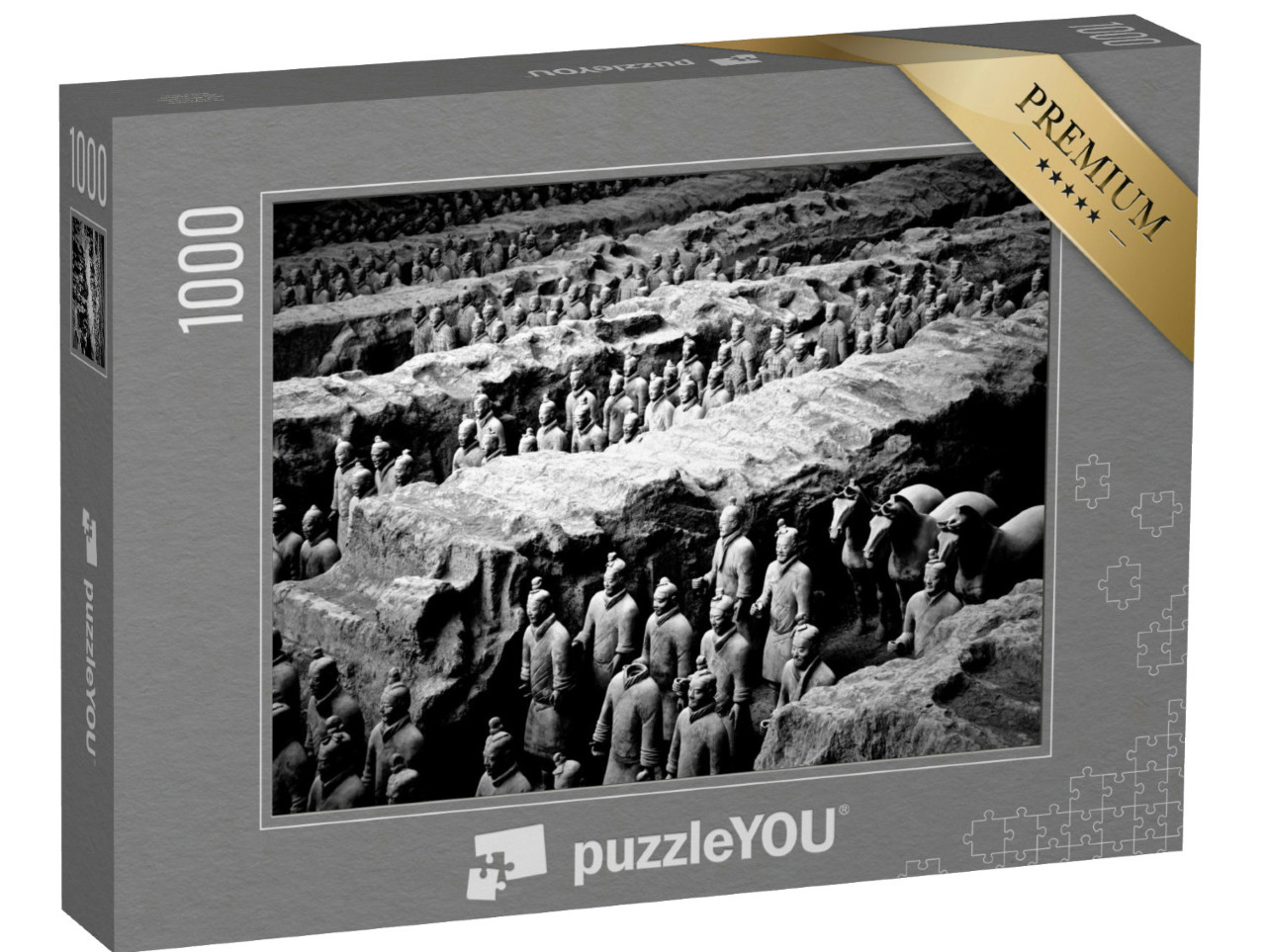 Puzzel 1000 stukjes „Terracottaleger, China“