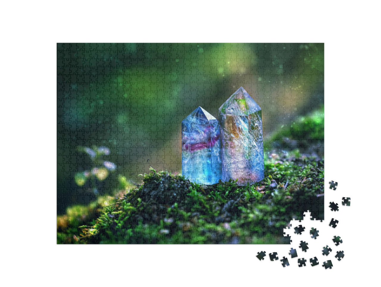 Puzzel 1000 stukjes „Edelstenen Mineralen“
