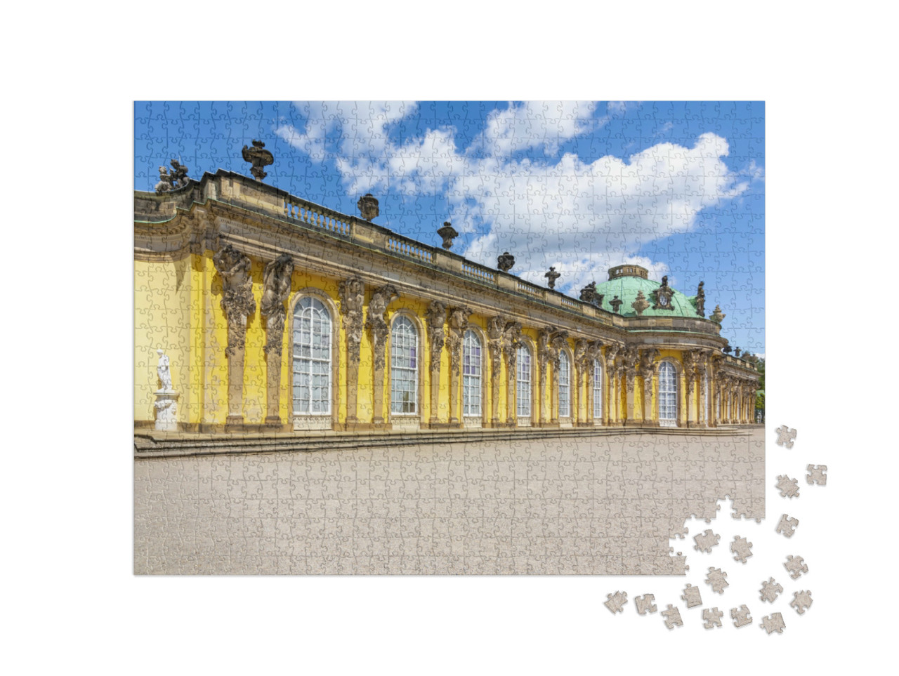 Puzzel 1000 stukjes „Paleis Sanssouci in Potsdam“
