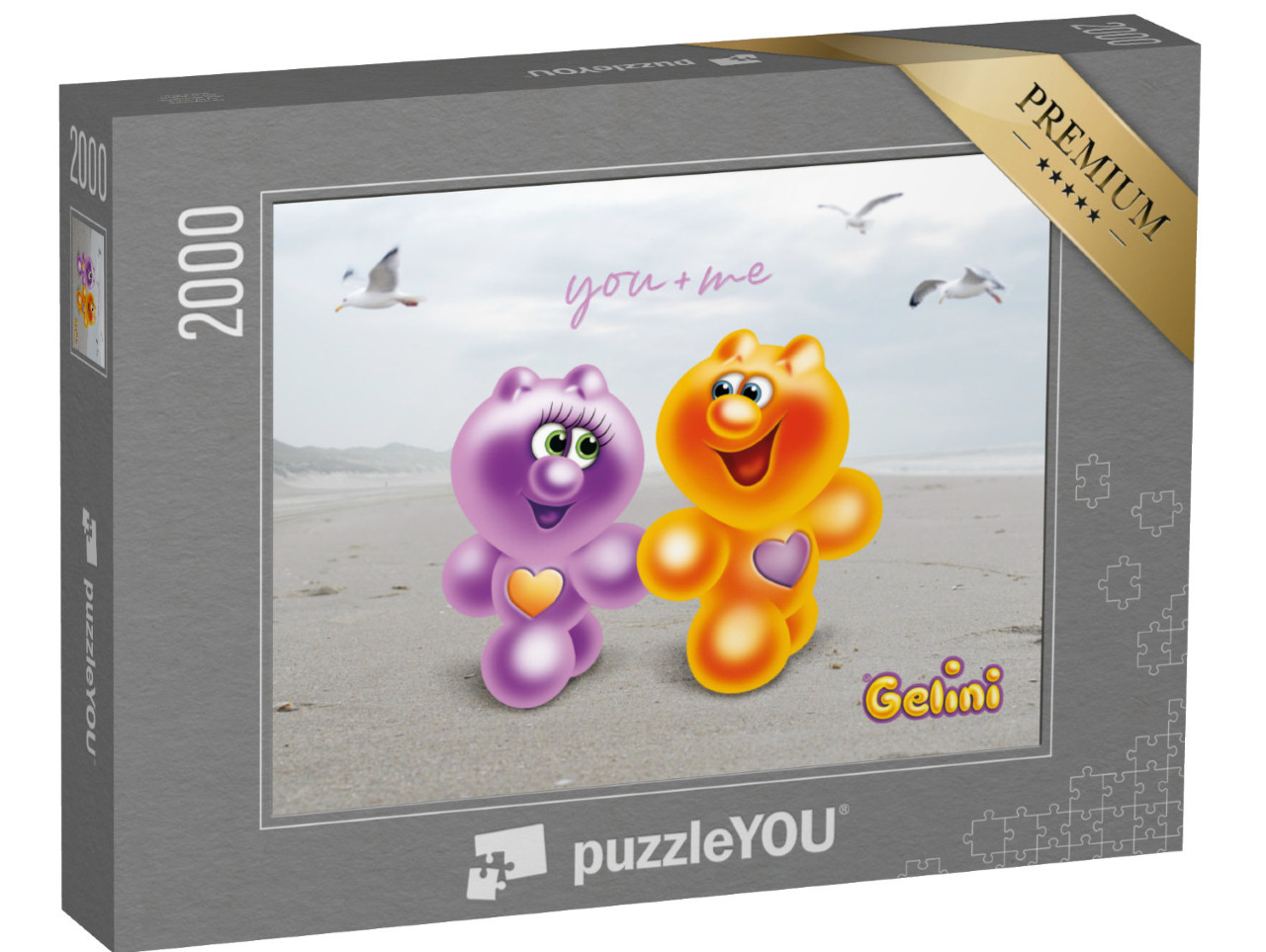 Puzzel 2000 stukjes „Gelini Jij + ik“