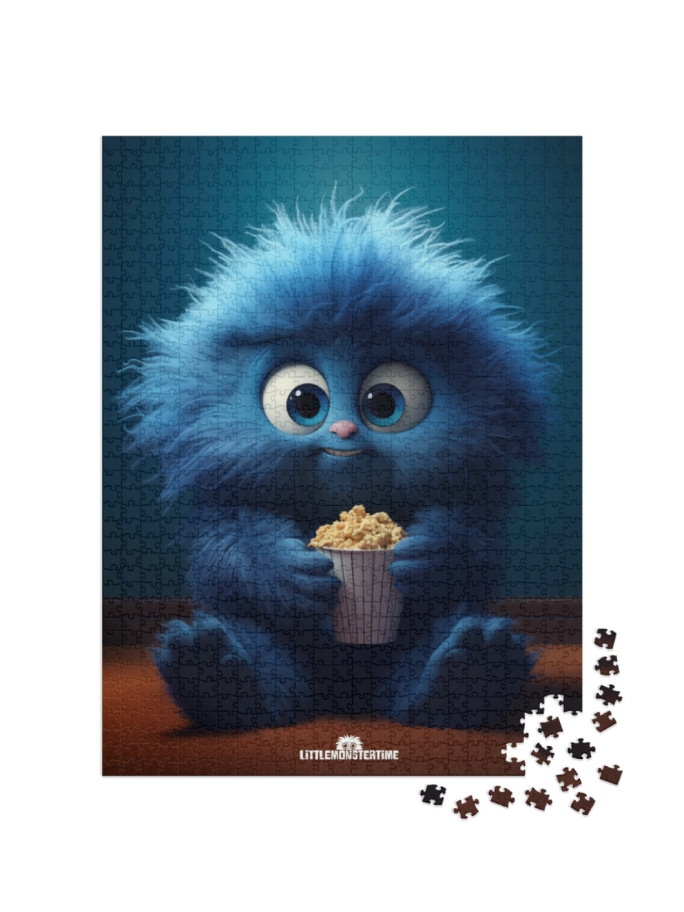 Puzzel 1000 stukjes „LITTLEMONSTERTIME: Hugz“