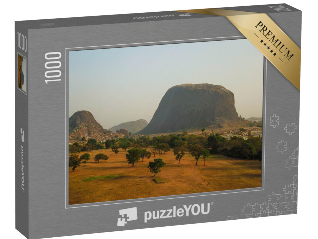 Puzzel 1000 stukjes „Mighty Zuma Rock, Niger State, Nigeria“