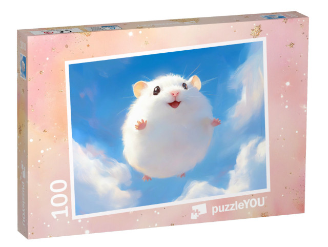 Puzzel 100 stukjes „Pluche bal op reis“