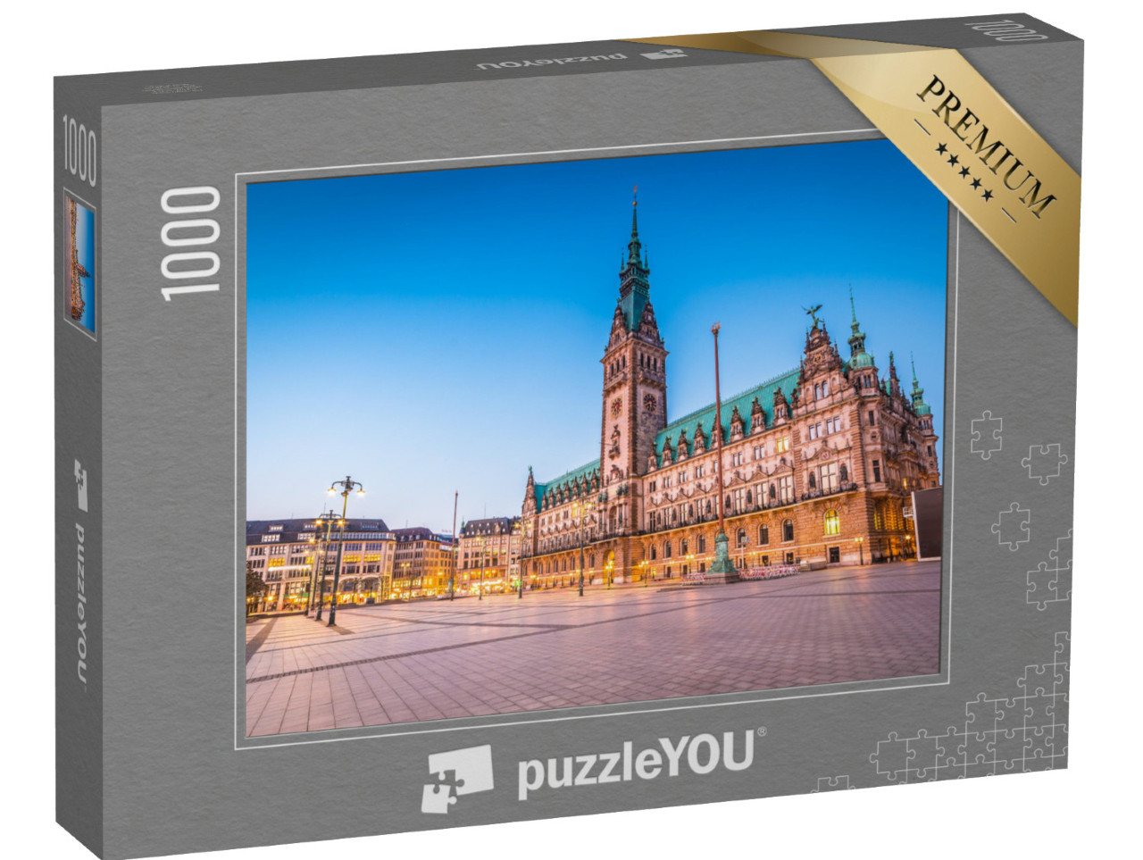 Puzzel 1000 stukjes „Hamburg, Duitsland“