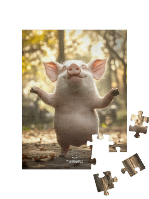 Puzzel 48 stukjes „YOUMANIMALS: Philine“