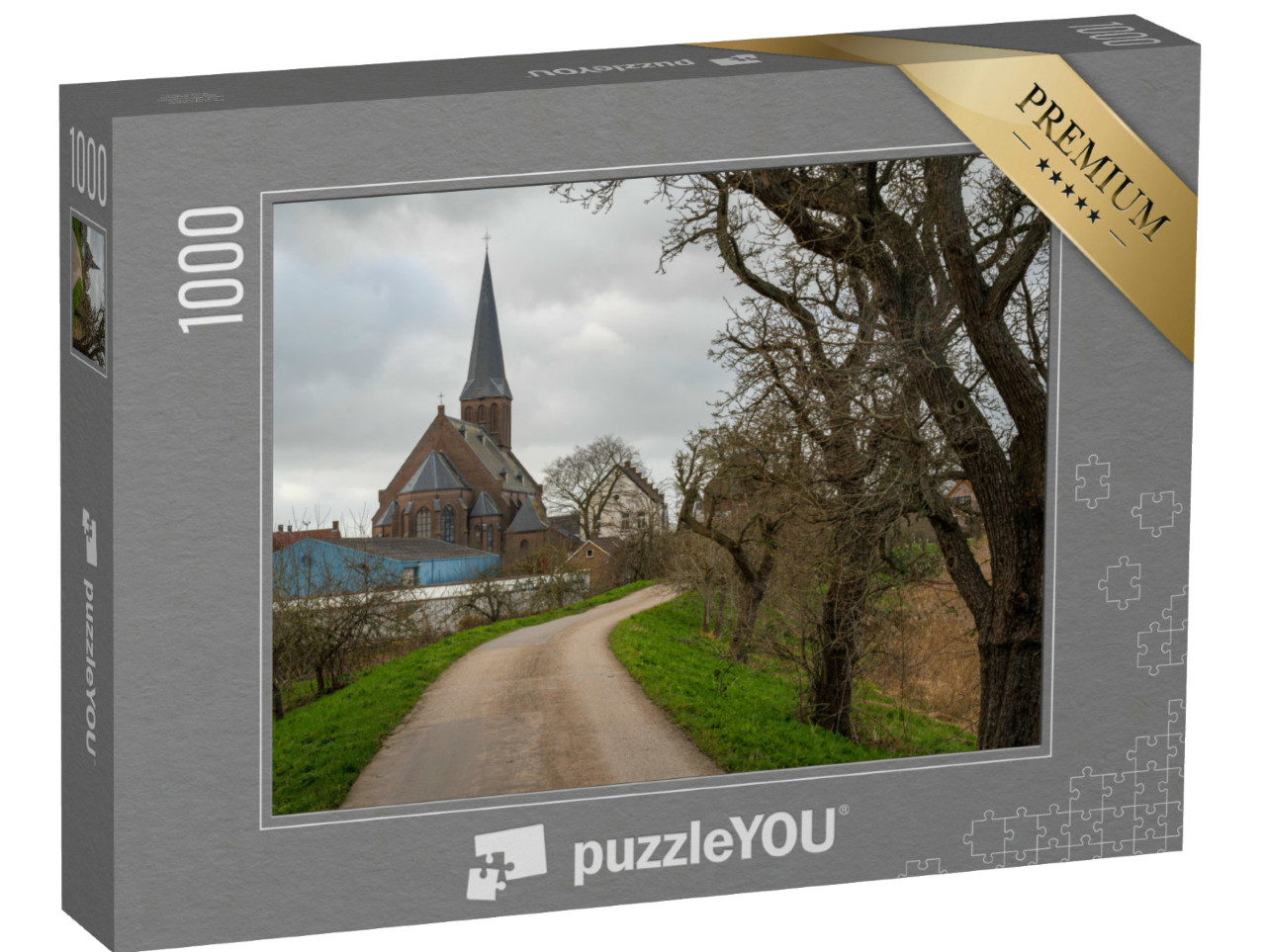 Puzzel 1000 stukjes „Dorp Beesd, provincie Gelderland“