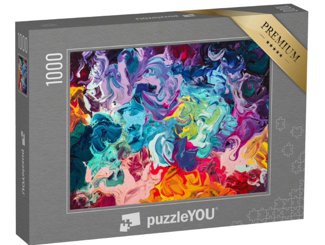 Puzzel 1000 stukjes „Olieverf“
