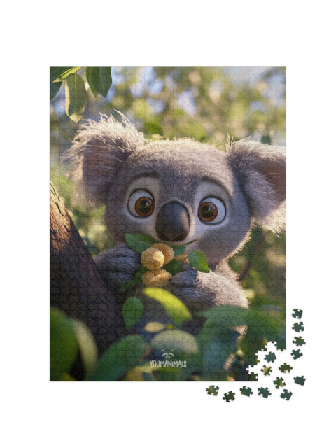 Puzzel 1000 stukjes „YOUMANIMALS: Karla“