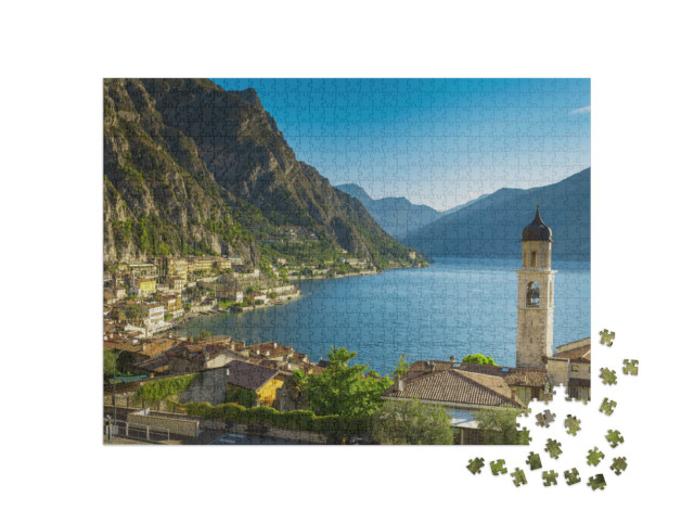 Puzzel 1000 stukjes „Gardameer“