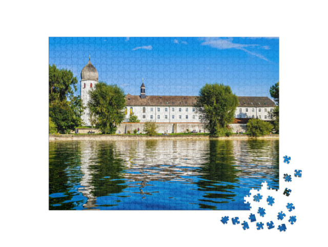 Puzzel 1000 stukjes „Fraueninsel aan de Chiemsee, Beieren“