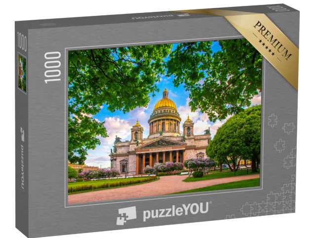 Puzzel 1000 stukjes „Zomer boven Sint-Petersburg en zijn musea, Rusland“