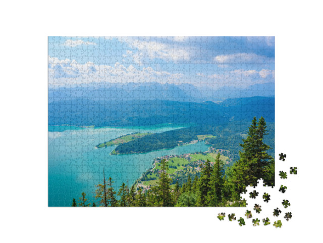 Puzzel 1000 stukjes „Walchensee“