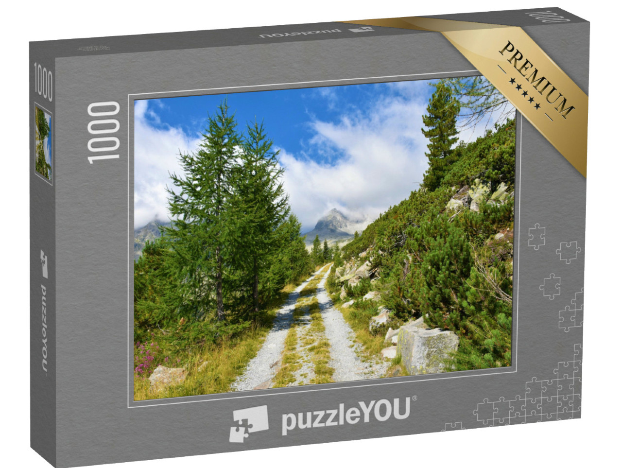 Puzzel 1000 stukjes „Grindweg“