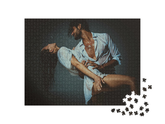 Puzzel 1000 stukjes „Dansen in de regen“