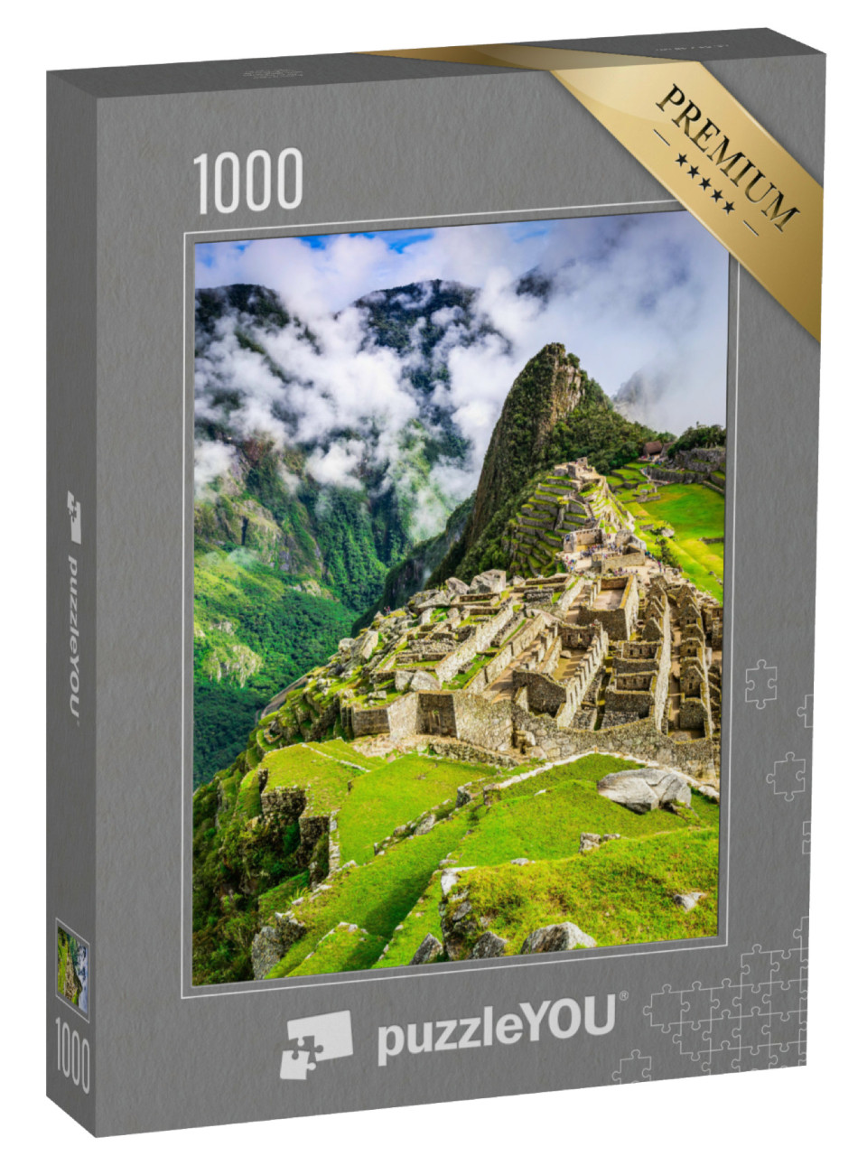 Puzzel 1000 stukjes „Machu Picchu: Ruïnes van de stad van het Incarijk, Peru“