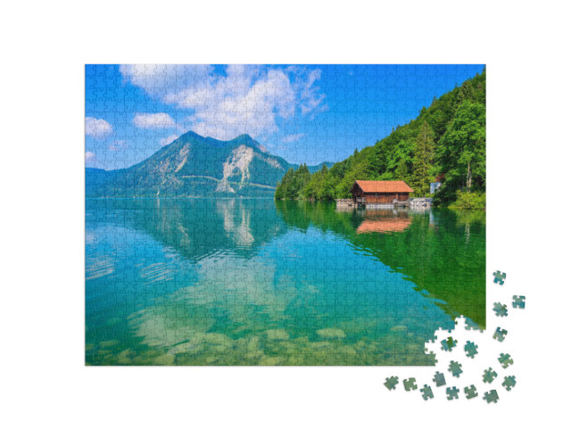 Puzzel 1000 stukjes „Walchensee“
