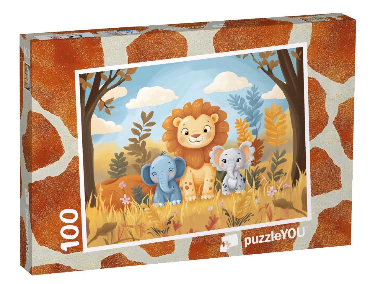 Puzzel 100 stukjes „Dierenvriendjes“