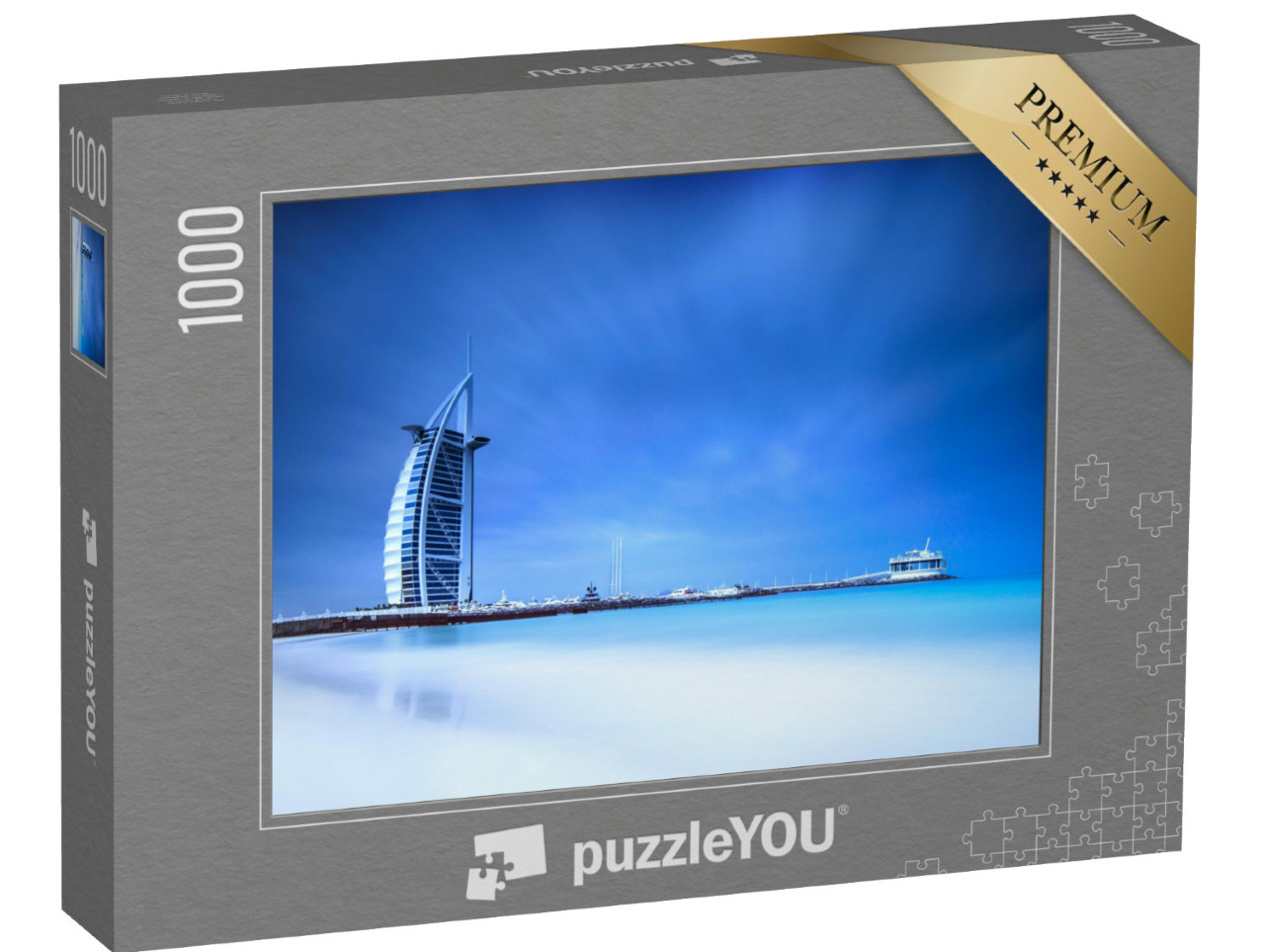 Puzzel 1000 stukjes „Burj Al Arab Hotel aan Jumeirah Beach, Dubai“