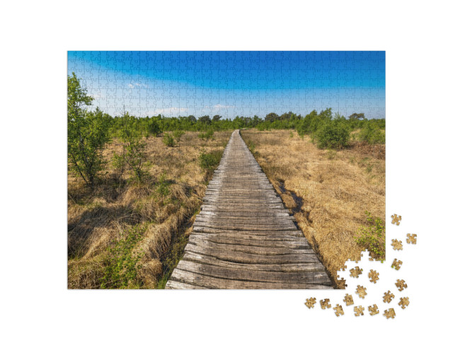 Puzzel 1000 stukjes „Nationaal Park "De Groote Peel" in Ospel“