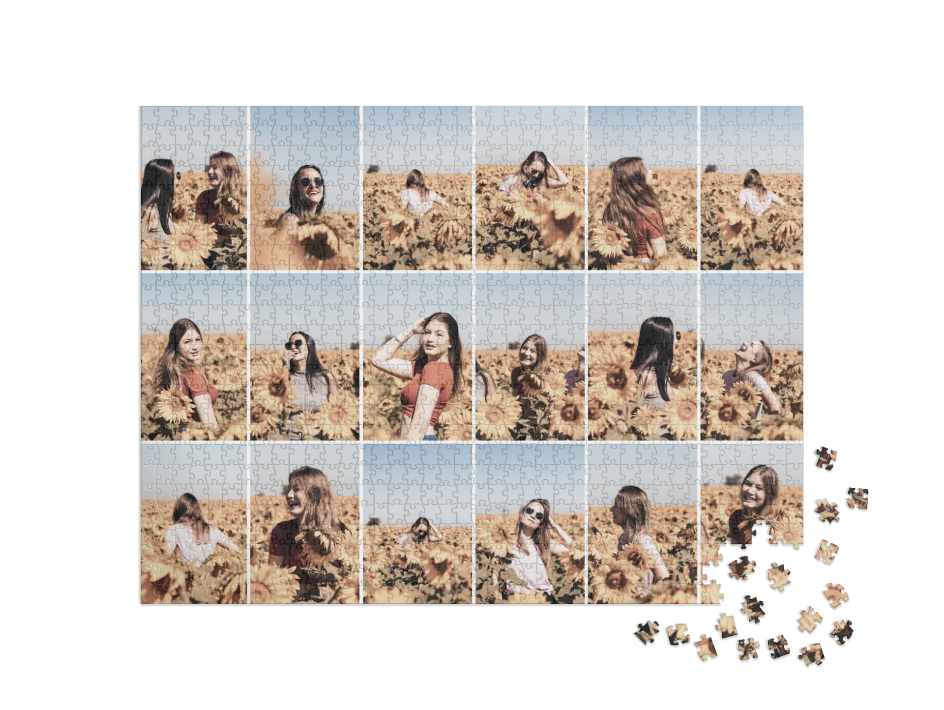 Puzzelcollage
