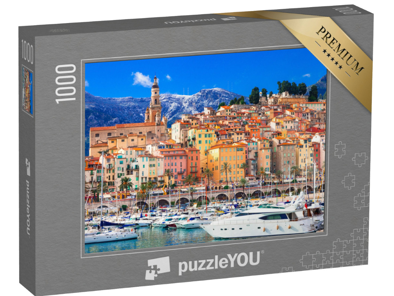 Puzzel 1000 stukjes „Luxe in Zuid-Frankrijk: vakantieoord Menton“