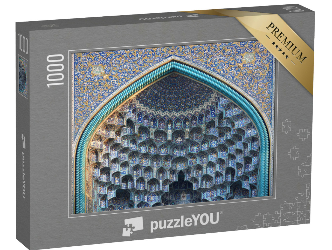 Puzzel 1000 stukjes „De gevel van de Shah Moskee in Isfahan, Iran“