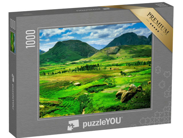 Puzzel 1000 stukjes „Landschap in Madagaskar, Afrika“