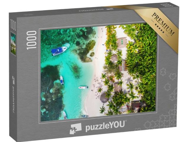 Puzzel 1000 stukjes „Tropisch paradijs, Saona-eiland, Dominicaanse Republiek“
