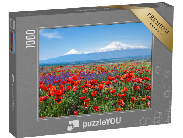 Puzzel 1000 stukjes „De berg Ararat in Turkije“