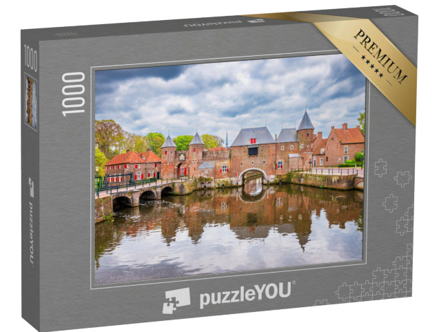 Puzzel 1000 stukjes „De middeleeuwse Koppelpoort in Amersfoort, Nederland“