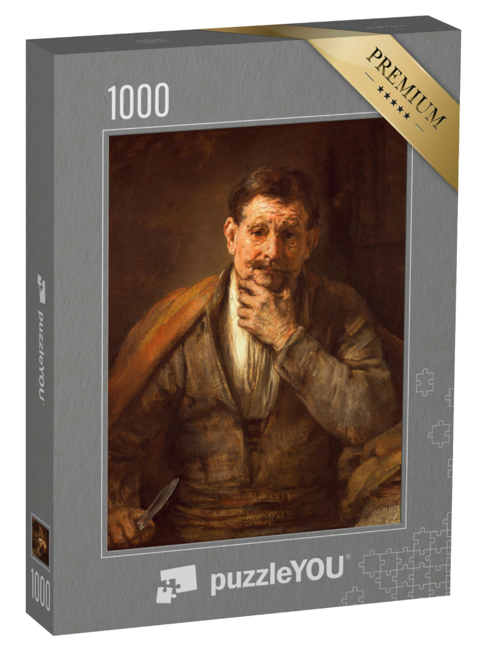 Puzzel 1000 stukjes „Rembrandt - Sint-Bartholomeus“