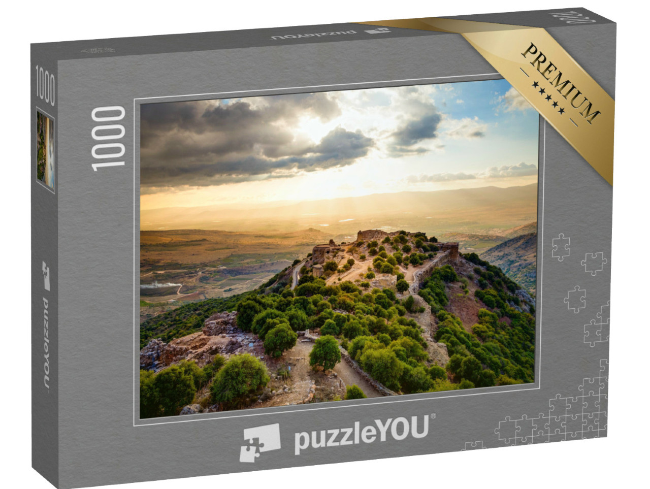 Puzzel 1000 stukjes „Nimrod-vesting in Israël“
