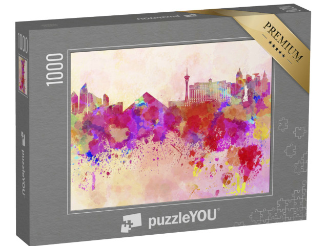Puzzel 1000 stukjes „Las Vegas Skyline“