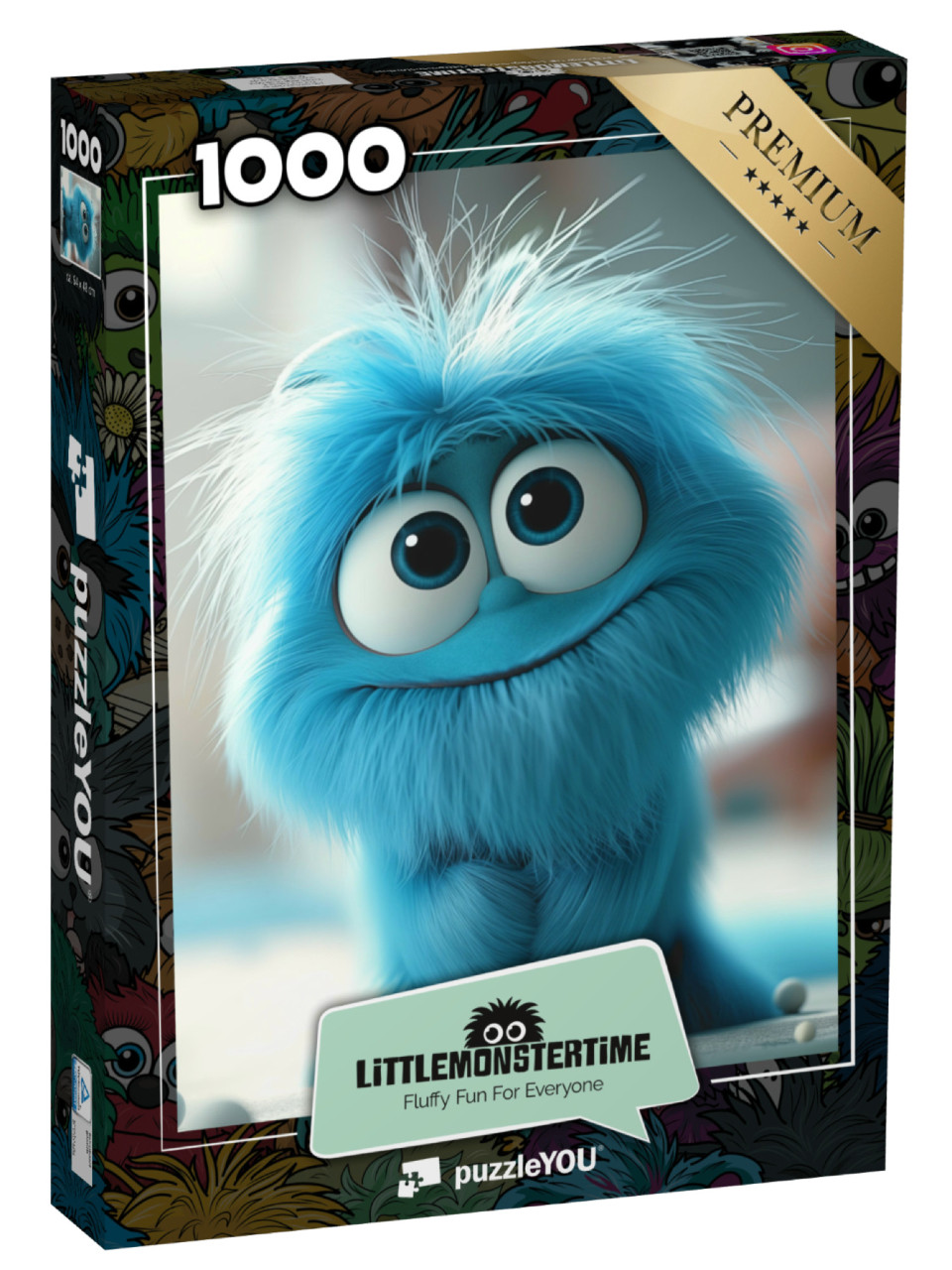 Puzzel 1000 stukjes „LITTLEMONSTERTIME: Dreamy“