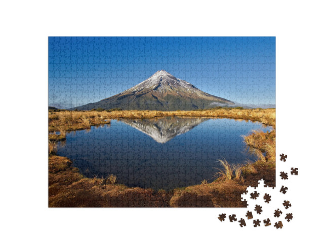 Puzzel 1000 stukjes „Mount Taranaki“