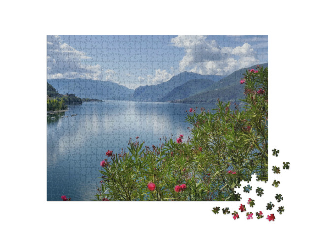 Puzzel 1000 stukjes „Comomeer, Italië“