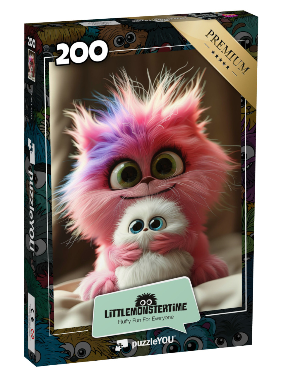 Puzzel 200 stukjes „LITTLEMONSTERTIME: Grace“